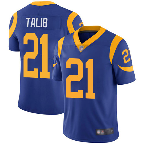 Los Angeles Rams Limited Royal Blue Men Aqib Talib Alternate Jersey NFL Football #21 Vapor Untouchable->los angeles rams->NFL Jersey